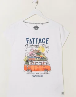 FatFace Ivy Vw Family T-Shirt|Women Tops & T-Shirts