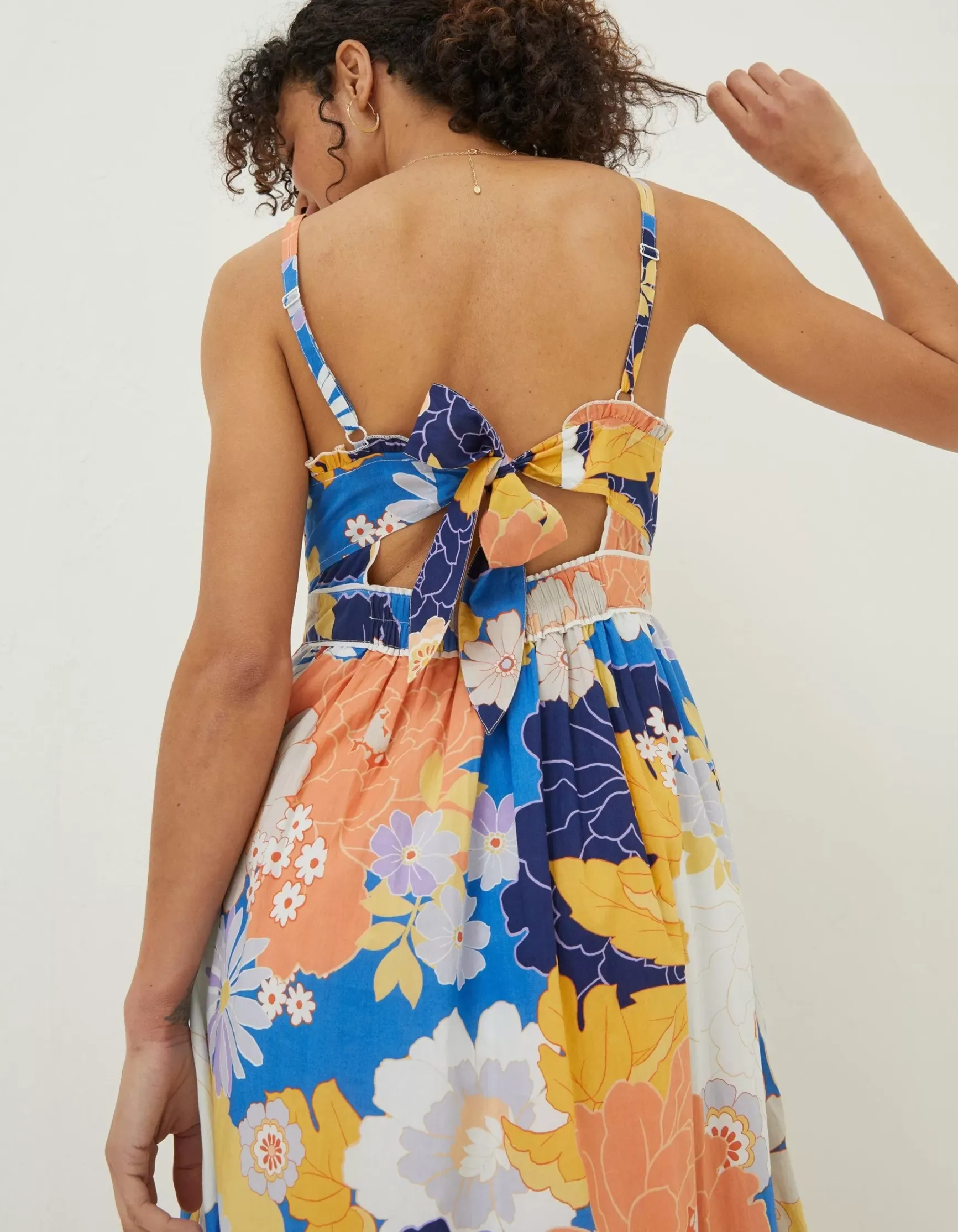 FatFace Jayden Coastal Midi Dress|Women Dresses