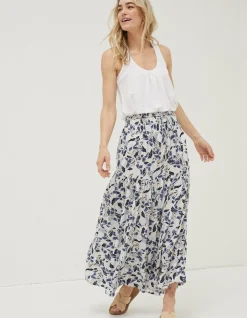 FatFace Jayla Batik Flower Maxi Skirt|Women Skirts