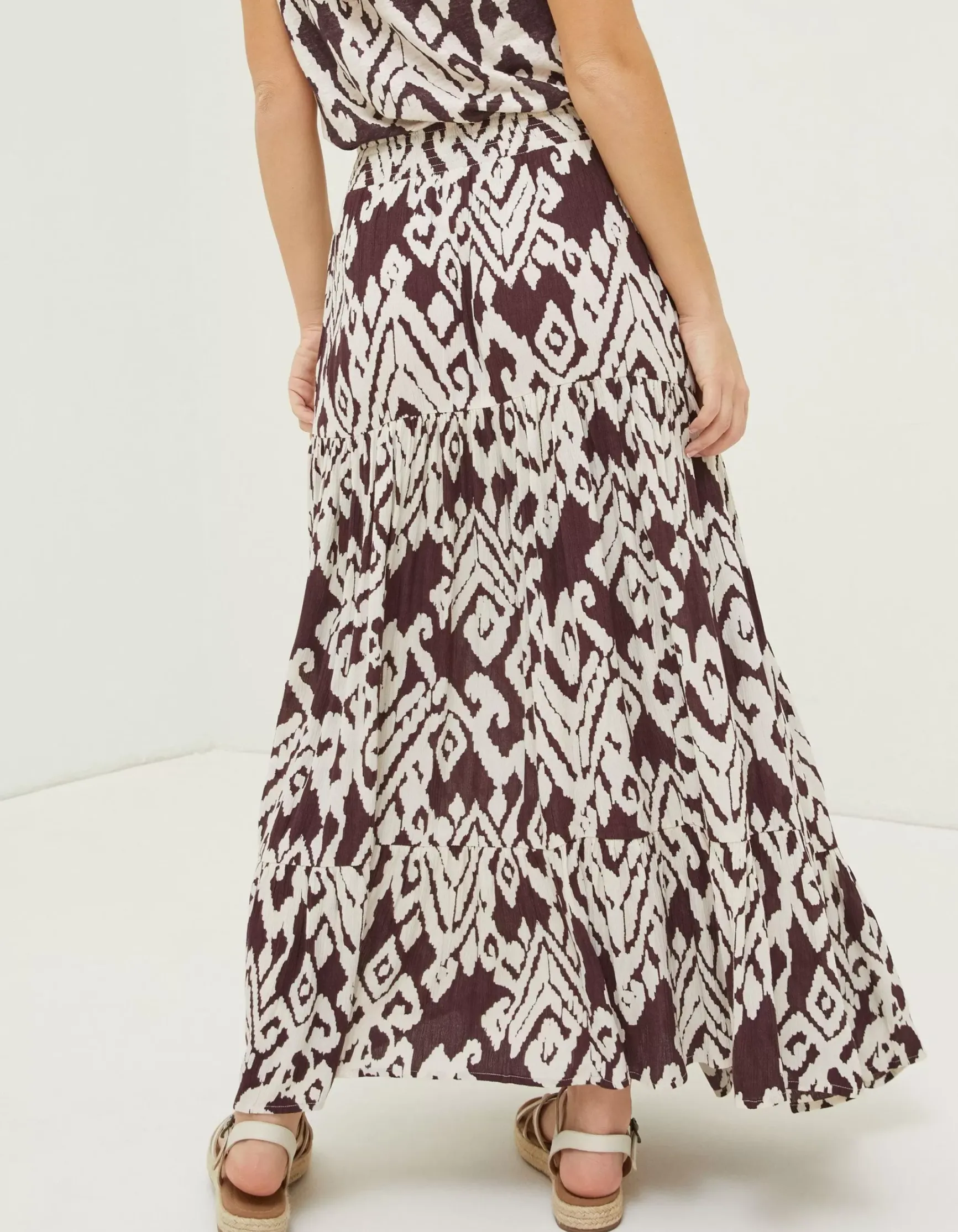 FatFace Jayla Bold Ikat Maxi Skirt|Women Skirts