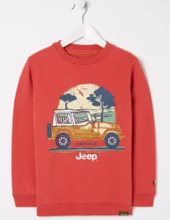 FatFace Jeep Crew Neck Sweatshirt|Boys View All