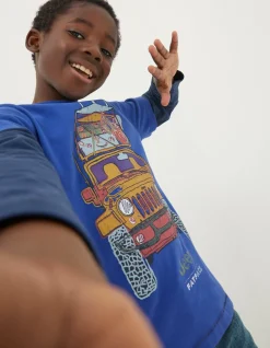 FatFace Jeep Graphic T-Shirt|Boys View All