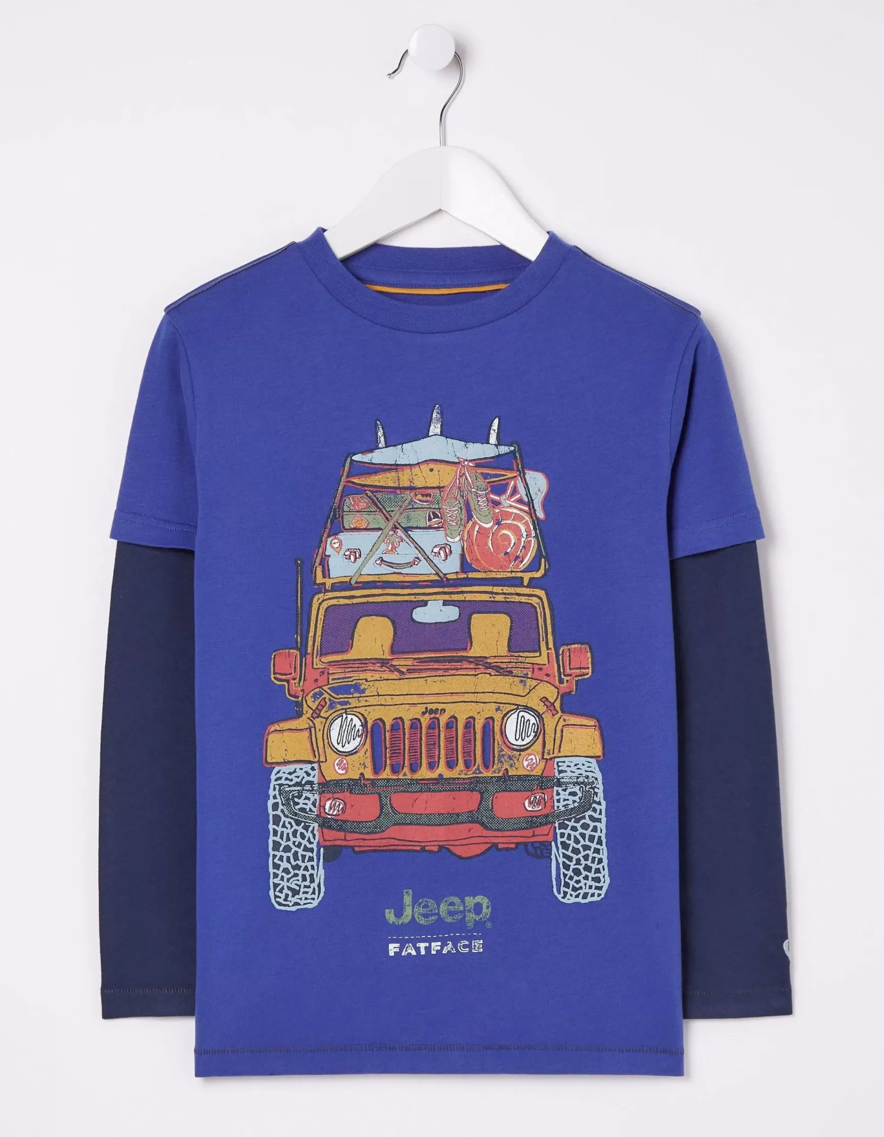 FatFace Jeep Graphic T-Shirt|Boys View All