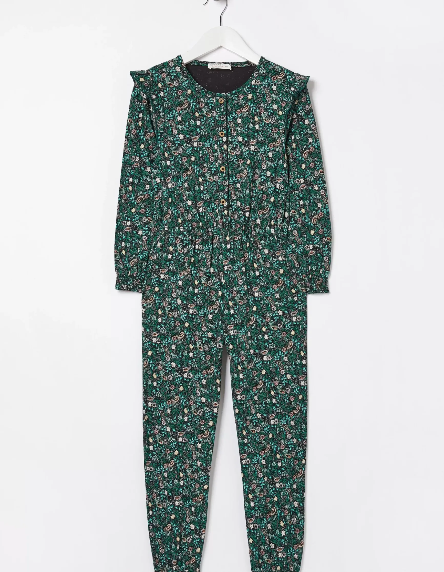FatFace Jess Evergreen Floral Jumpsuit|Girls View All