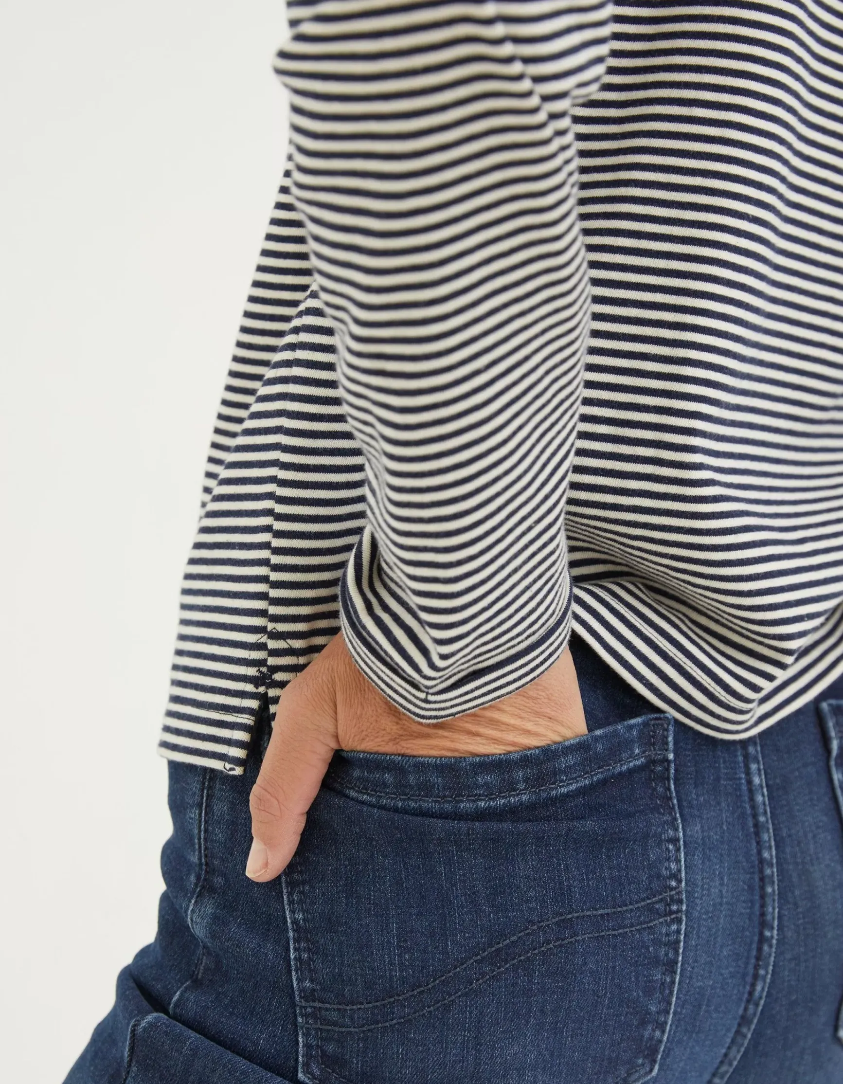 FatFace Jess Stripe Jersey Shirt|Women Tops & T-Shirts