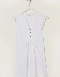 FatFace Jessica Embroidered Tunic Top|Women Tops & T-Shirts