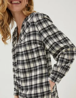 FatFace Jessie Check Smock Dress|Women Dresses