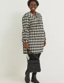 FatFace Jessie Check Smock Dress|Women Dresses
