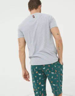 FatFace Jingle Balls Pyjama Set|Men View All