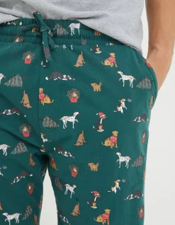 FatFace Jingle Balls Pyjama Set|Men View All