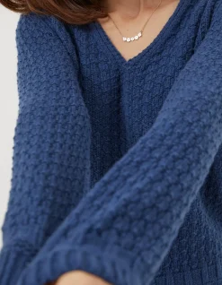 FatFace Josie V Neck Jumper|Women Knitwear