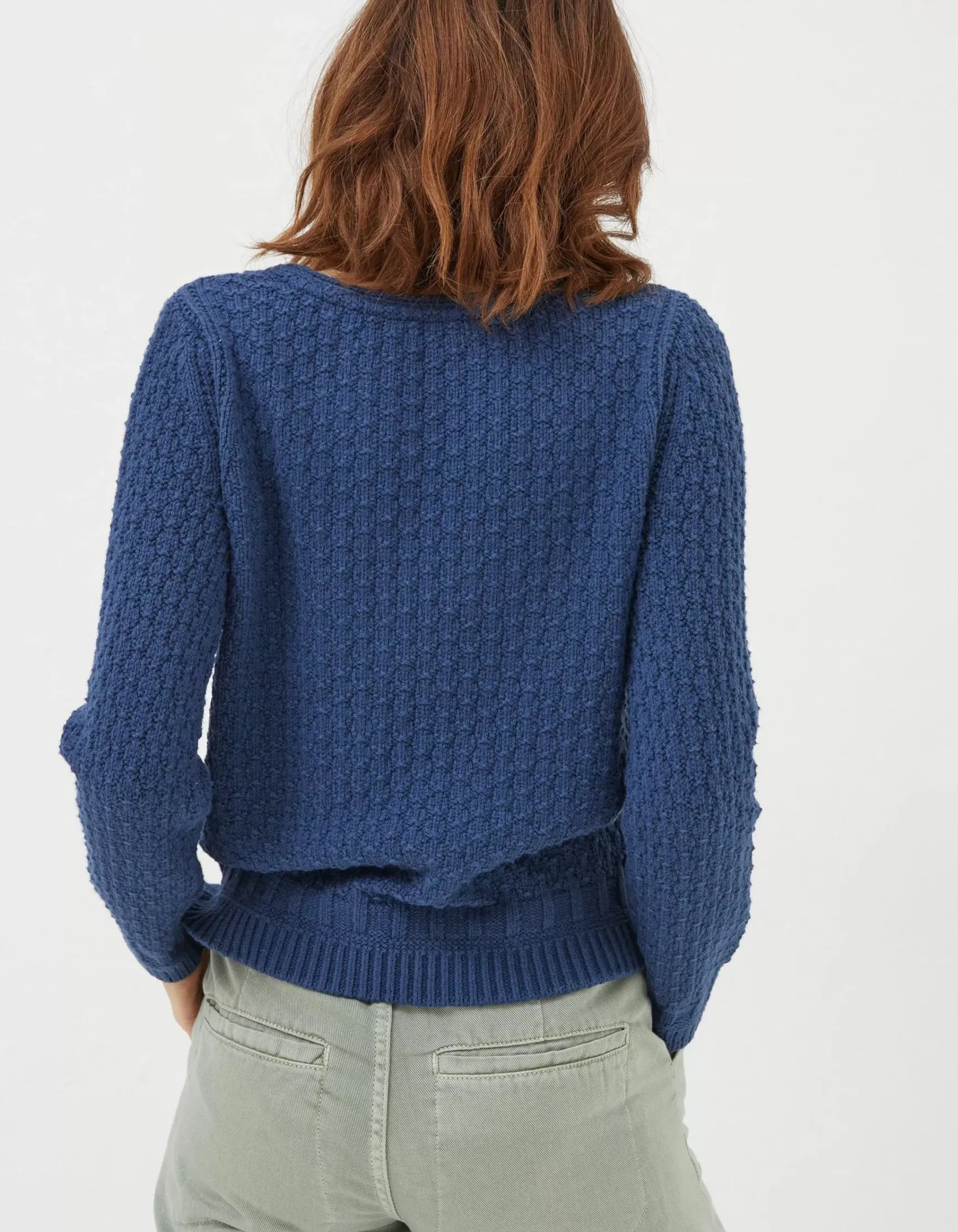 FatFace Josie V Neck Jumper|Women Knitwear