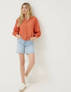 FatFace Jude Jacquard Blouse|Women Shirts & Blouses