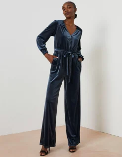 FatFace Juniper Velvet Jumpsuit|Women View All