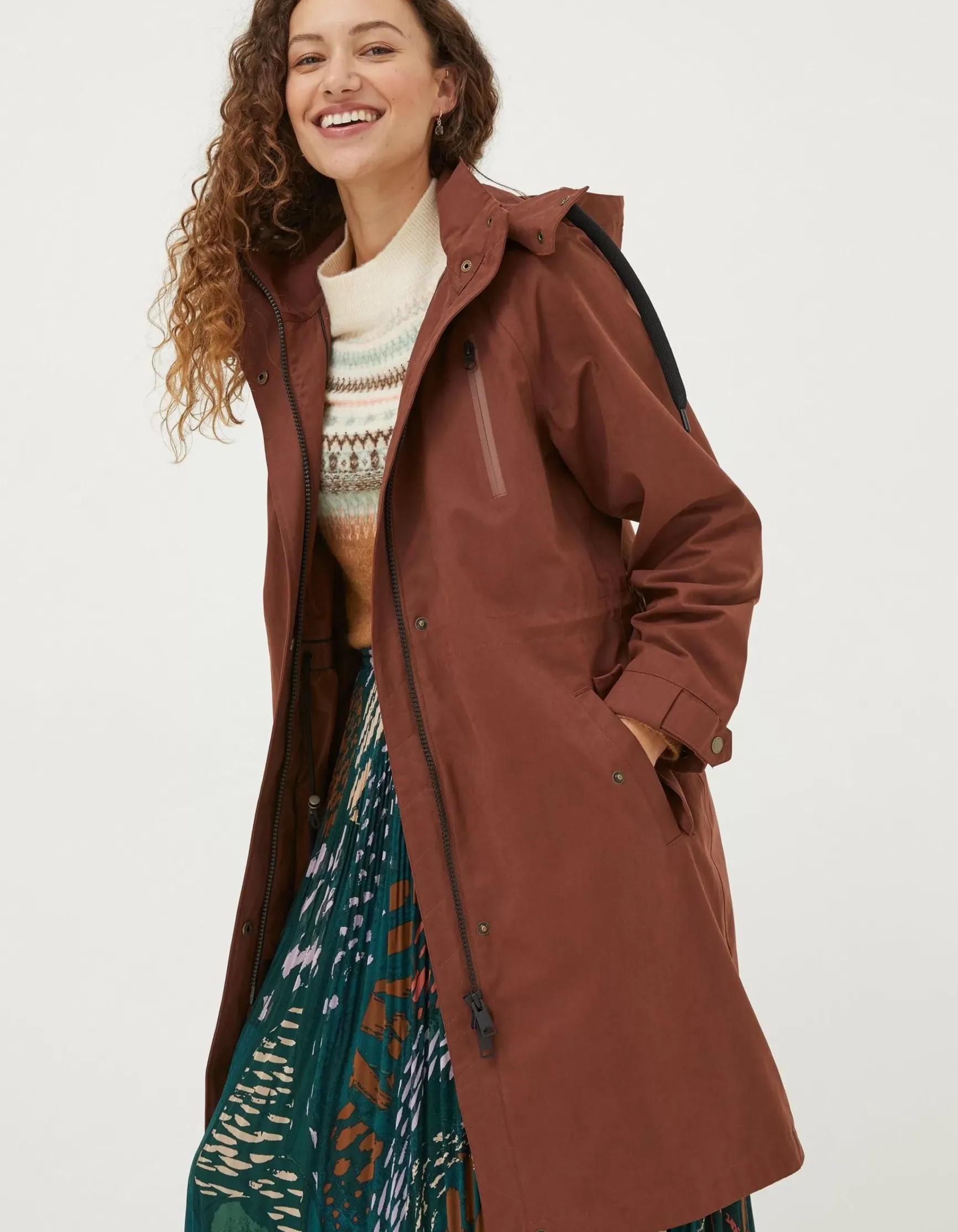 FatFace Juno Waterproof Long Coat|Women Coats & Jackets