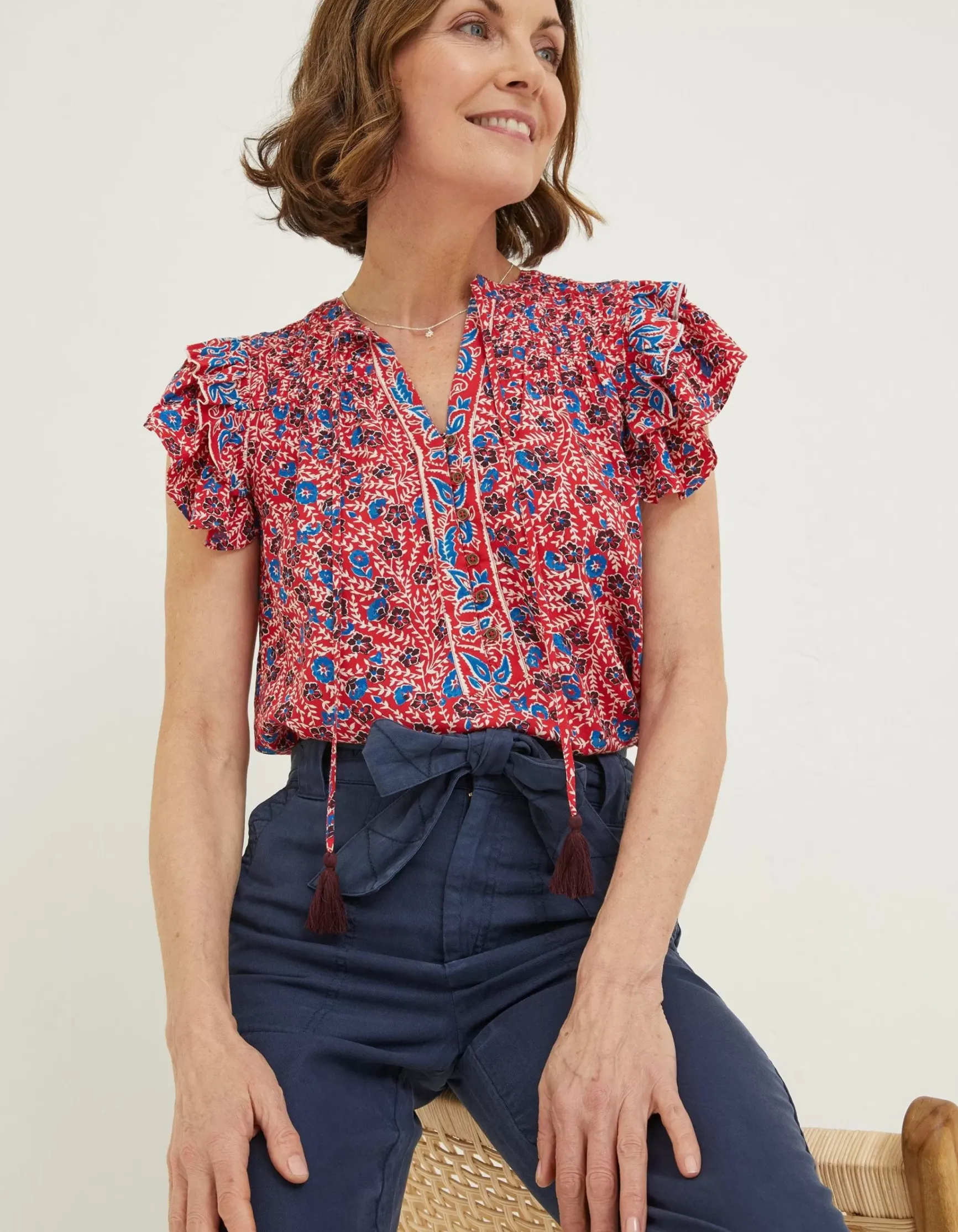 FatFace Kai Meadow Blouse|Women Shirts & Blouses