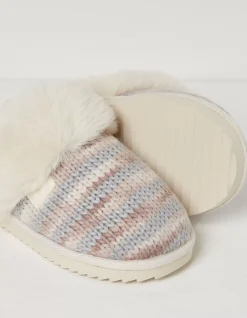 FatFace Kaia Knitted Mule Slippers|Women View All