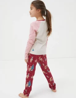 FatFace Kangaroo Pyjama Set|Girls View All