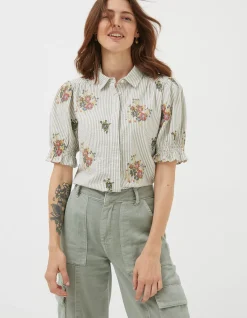 FatFace Kat Embroidered Shirt|Women View All