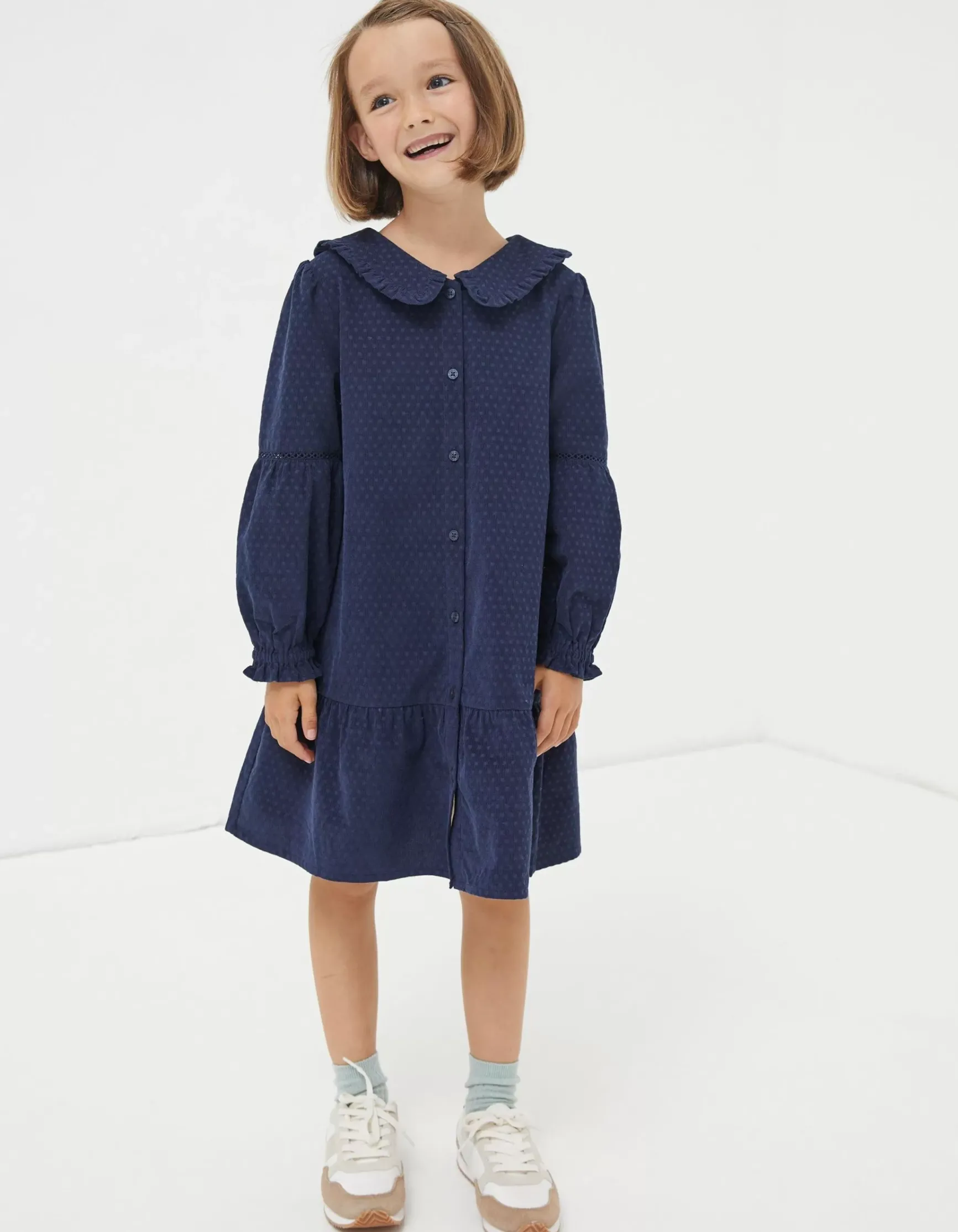 FatFace Katy Collared Cord Dress|Girls View All