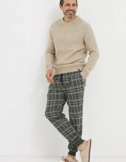 FatFace Kemble Cuffed Pyjama Bottoms|Men View All