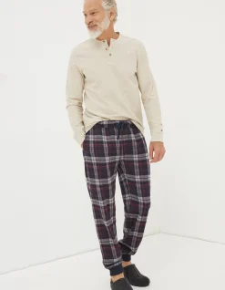 FatFace Kemble Cuffed Pyjama Bottoms|Men Nightwear & Pyjamas