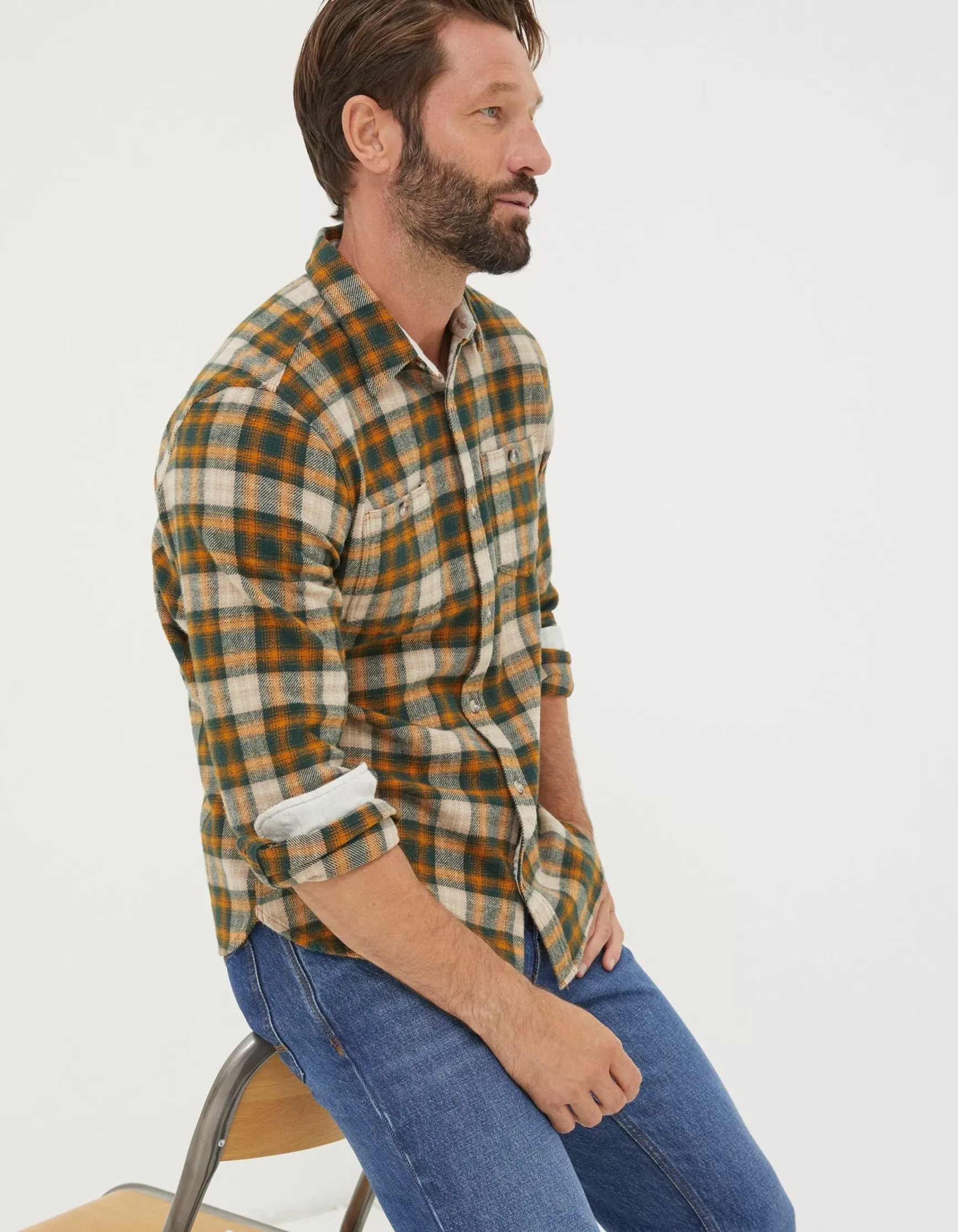 FatFace Kennedy Check Shirt|Men Shirts