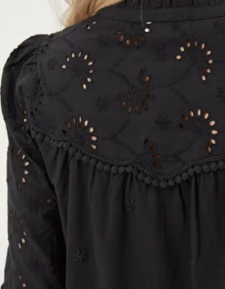 FatFace Kerry Broderie Top|Women Tops & T-Shirts
