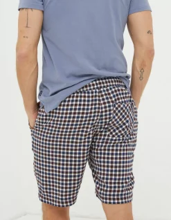 FatFace Keswick Check Lightweight Pyjama Shorts|Men View All