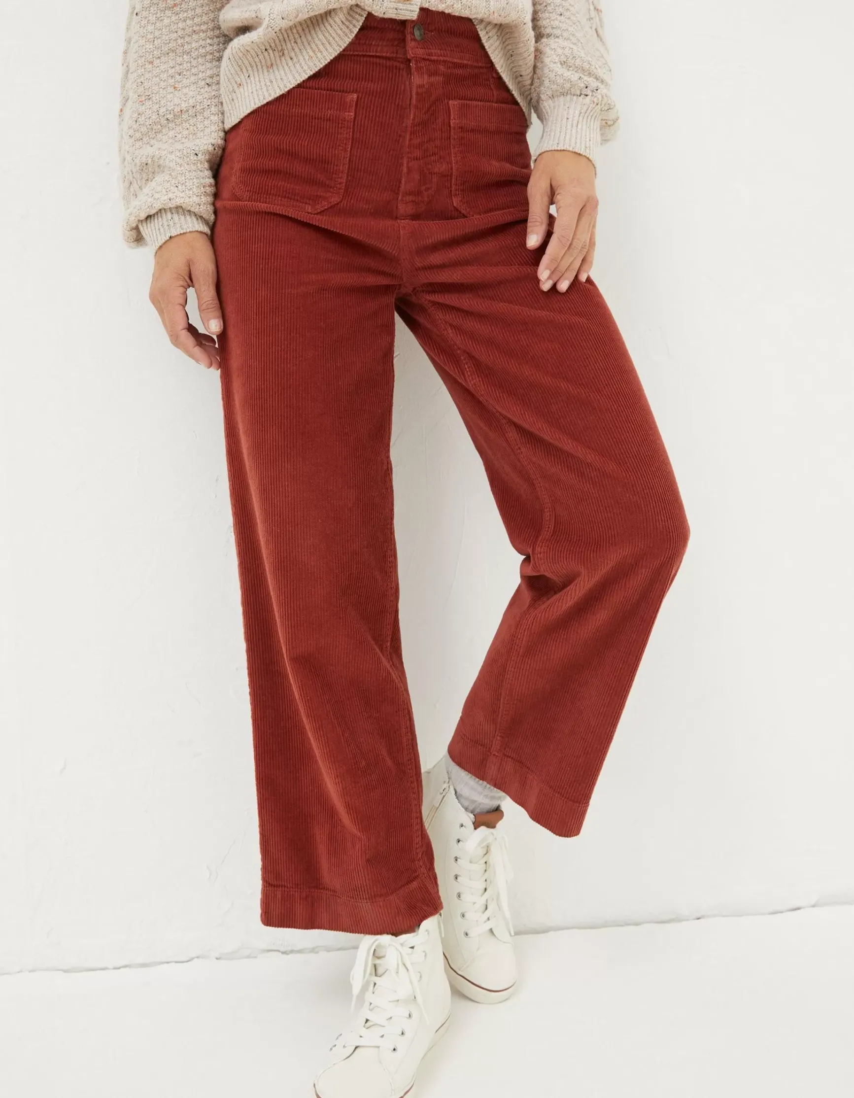 FatFace Keswick Cord Trouser|Women Trousers & Leggings