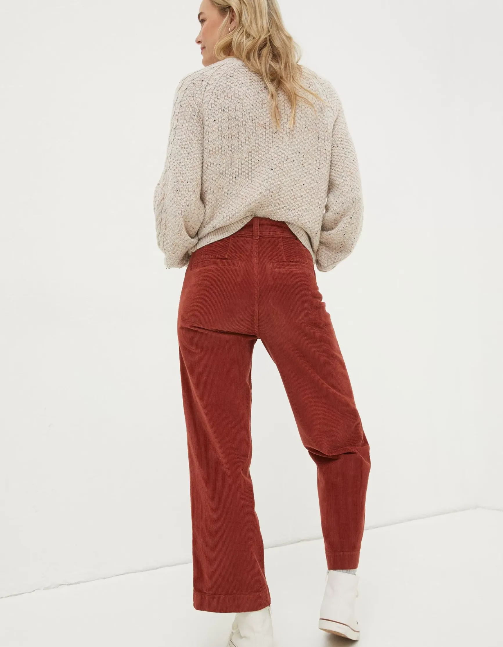 FatFace Keswick Cord Trouser|Women Trousers & Leggings
