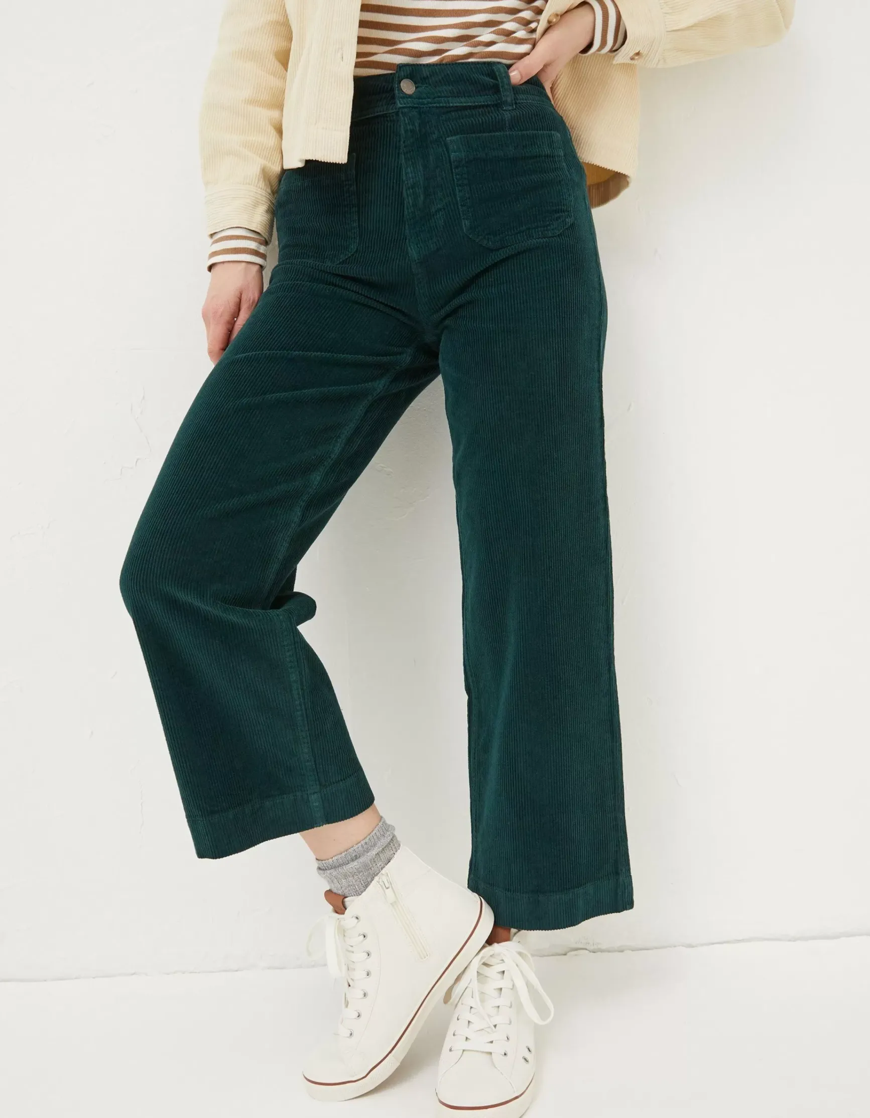 FatFace Keswick Cord Trouser|Women Trousers & Leggings