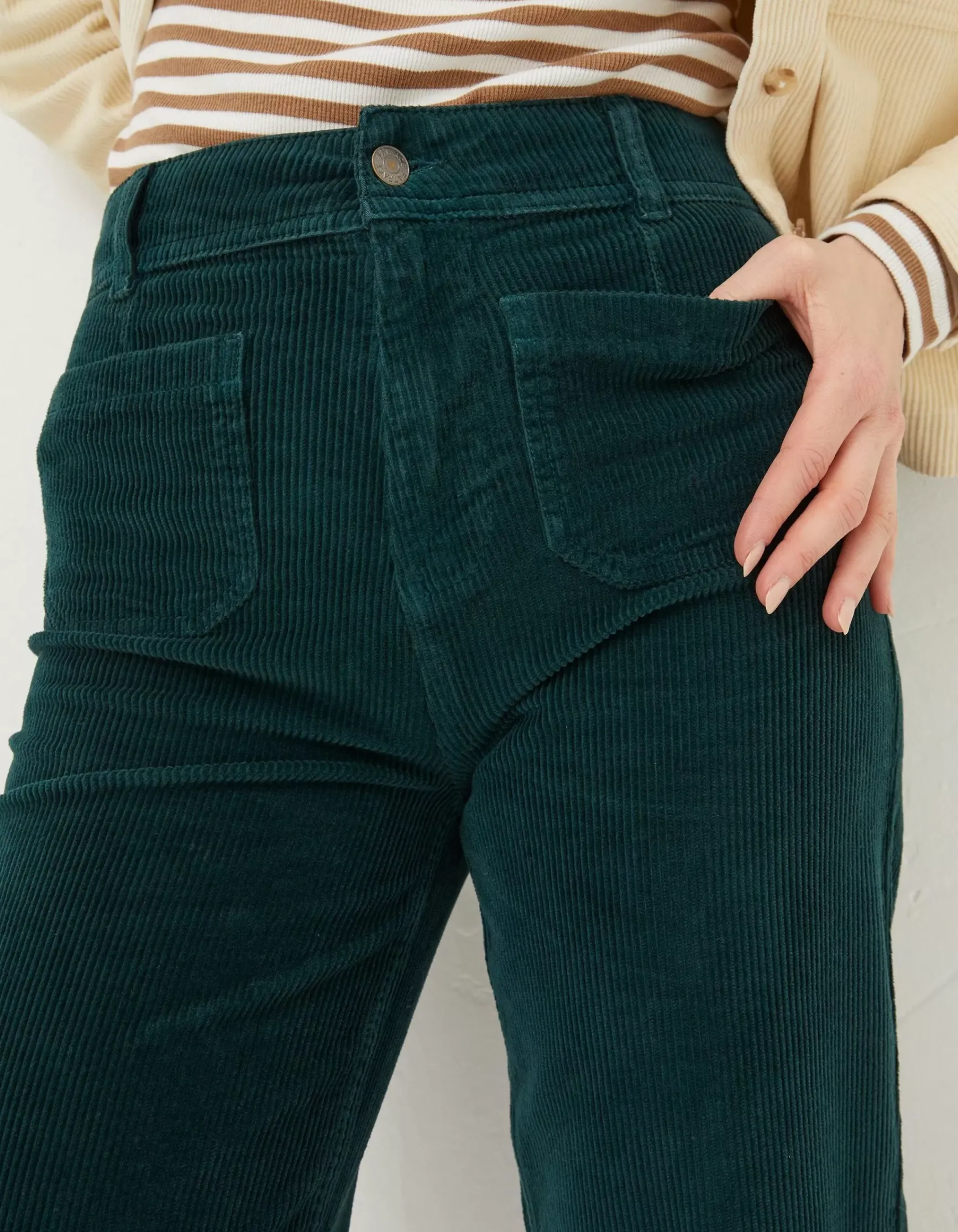 FatFace Keswick Cord Trouser|Women Trousers & Leggings