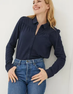 FatFace Kim Jersey Shirt|Women Tops & T-Shirts