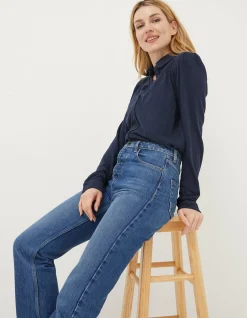 FatFace Kim Jersey Shirt|Women Tops & T-Shirts