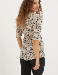 FatFace Kinsey Damask Floral Blouse|Women Shirts & Blouses
