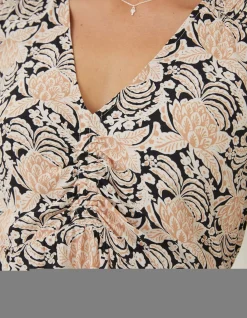 FatFace Kinsey Damask Floral Blouse|Women Shirts & Blouses