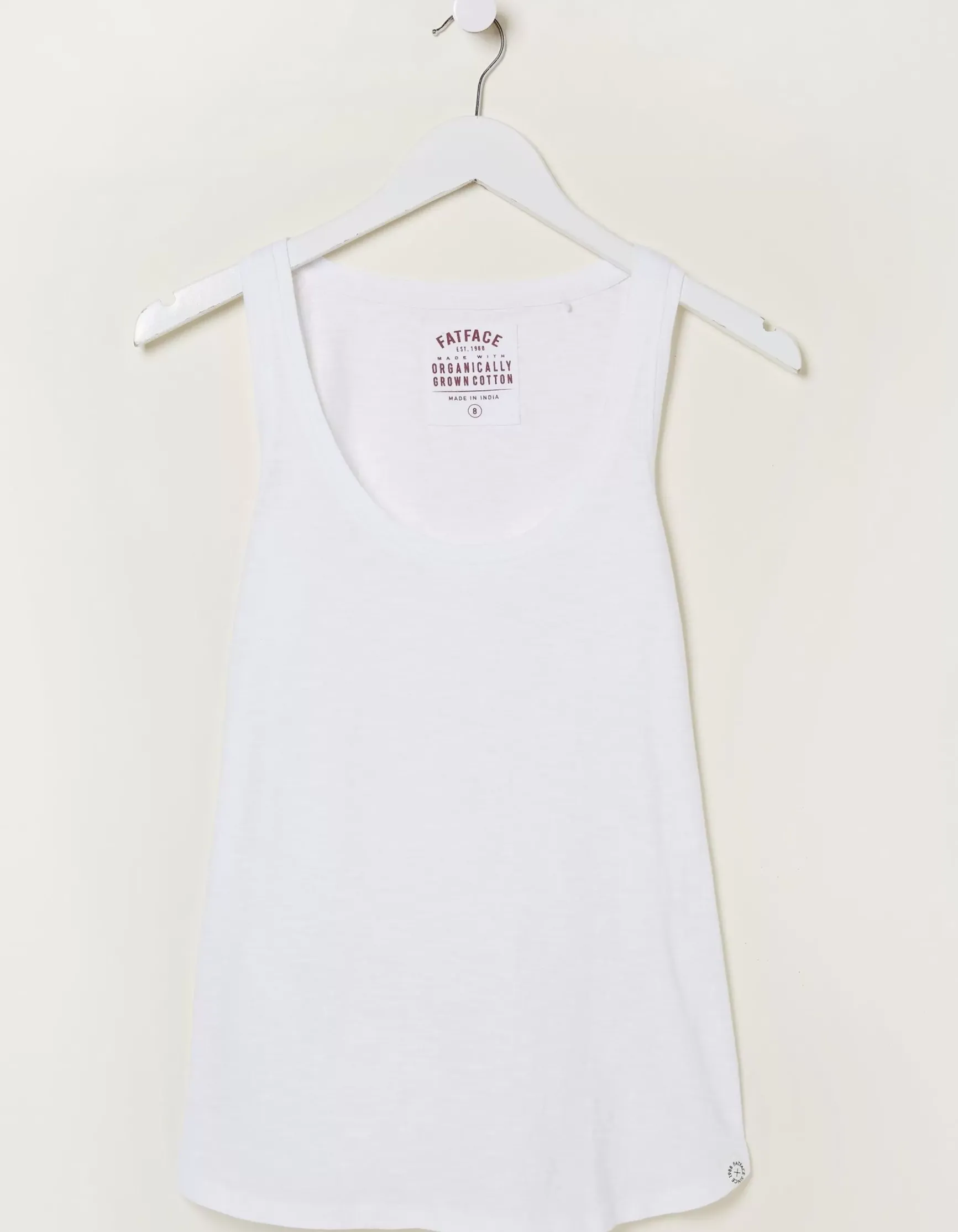 FatFace Kirsty Organic Cotton Vest|Women Tops & T-Shirts