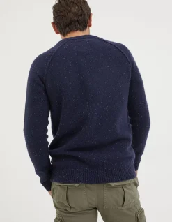 FatFace Lambswool Crew Jumper|Men View All