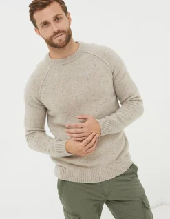 FatFace Lambswool Crew Jumper|Men View All