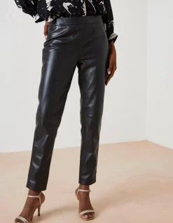 FatFace Lana Leather Tapered Trousers|Women View All