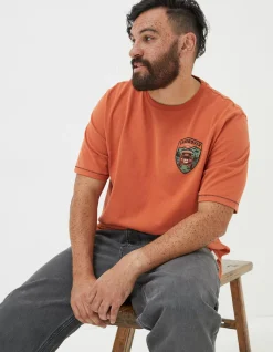 FatFace Land Rover Badge T-Shirt|Gifts Land Rover Collaboration