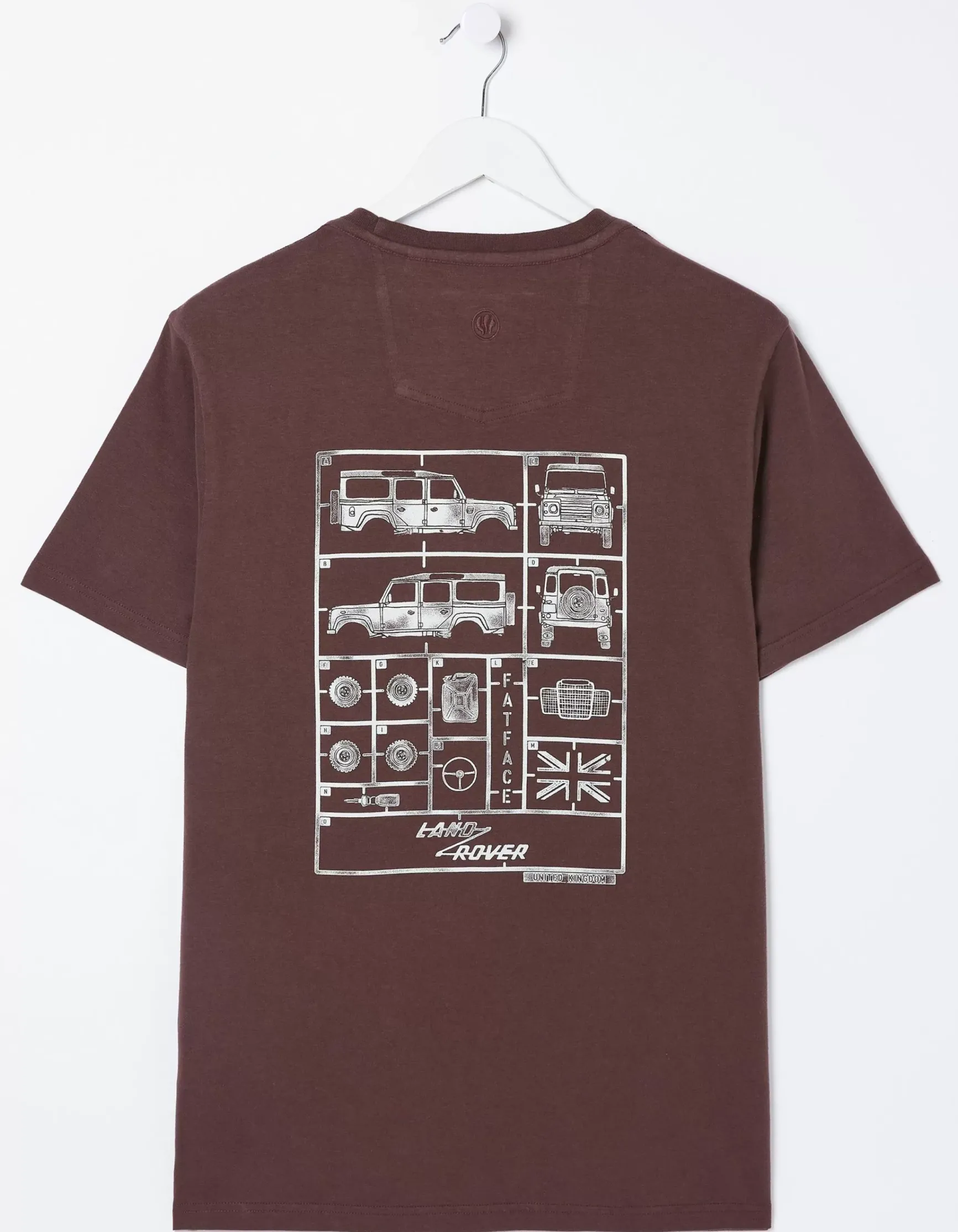 FatFace Land Rover Deconstructed T-Shirt|Gifts Land Rover Collaboration