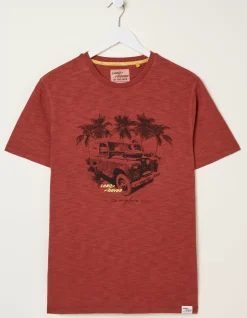 FatFace Land Rover Palm T-Shirt|Gifts Land Rover Collaboration