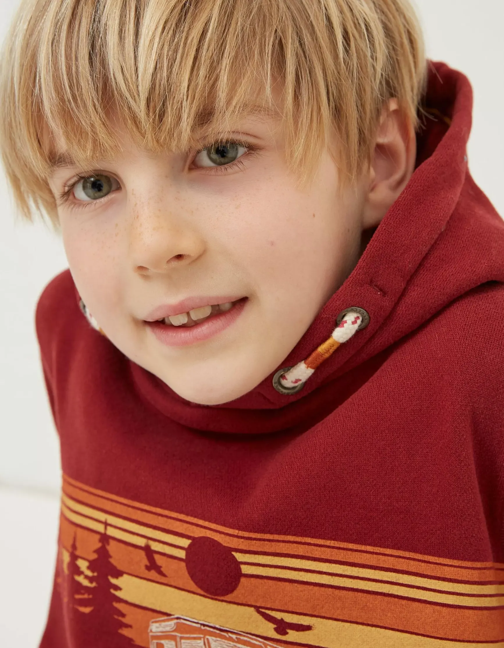 FatFace Land Rover Popover Hoodie|Gifts Land Rover Collaboration