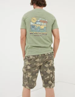 FatFace Land Rover Surf Trip T-Shirt|Gifts Land Rover Collaboration