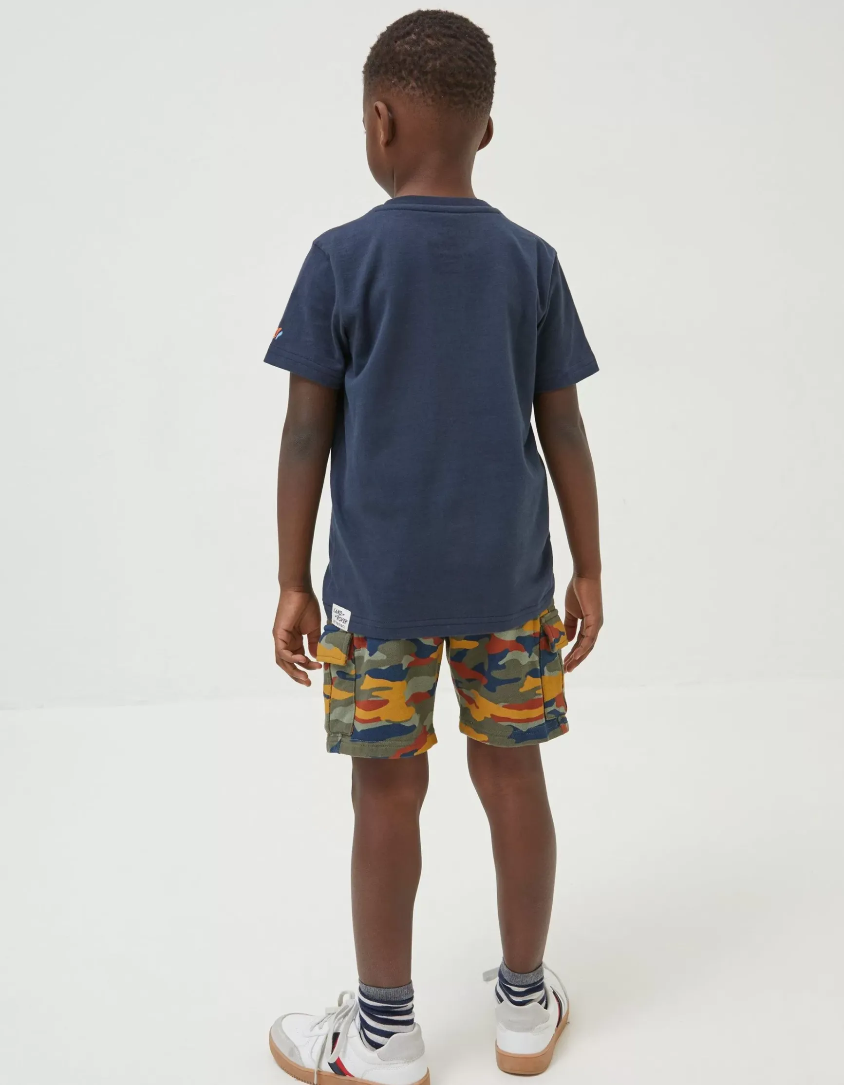 FatFace Land Rover Times Jersey T-Shirt|Gifts Land Rover Collaboration