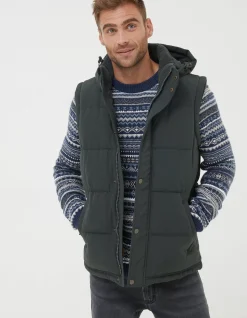 FatFace Launton Puffer Gilet|Men View All