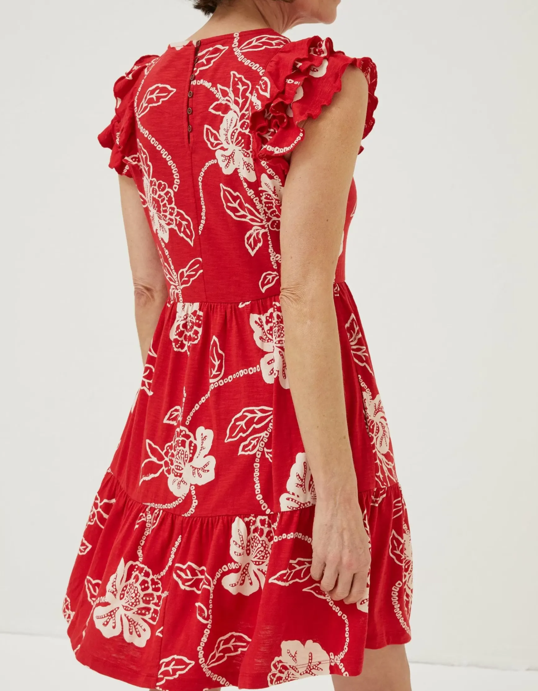 FatFace Laurie Batik Jersey Dress|Women Dresses