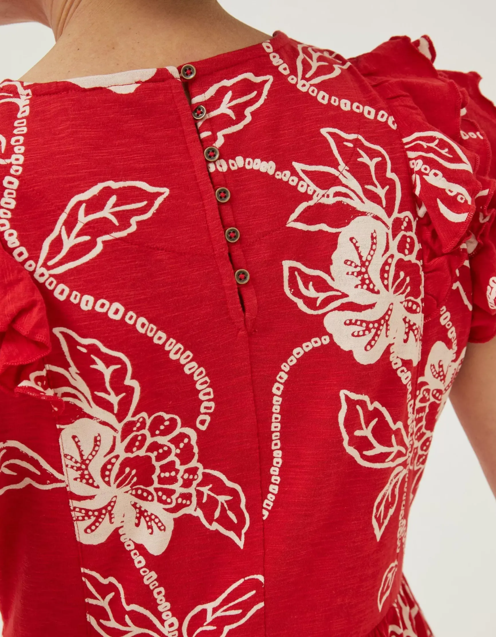 FatFace Laurie Batik Jersey Dress|Women Dresses